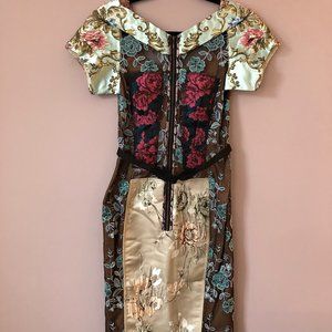 BEGUILE by Byron Lars Sheath Dress Sz 2